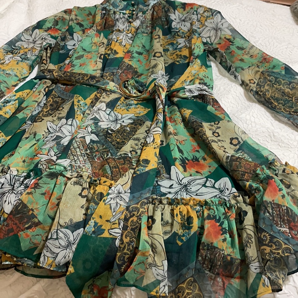 Elegant green dress size small